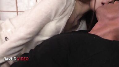 Kawamura & Miku Ohashi's steamy Asian MILF blowjob & creampie action - 3 image