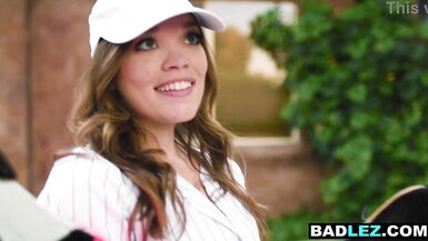 Katie Kush & Siri Dahl's Big Boobs Get Pounded by Coach's Strapon - 1 image