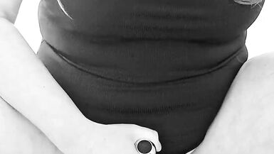 Pinkkarlijn1 gets her chubby pussy pounded with a massive dildo