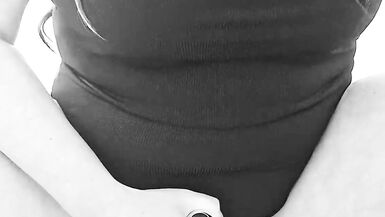 Pinkkarlijn1 gets her chubby pussy pounded with a massive dildo