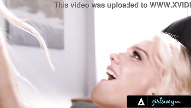 Ariel X dominates and dominates her submissive in hot interview with bossy MILF Kenna James - 9 image