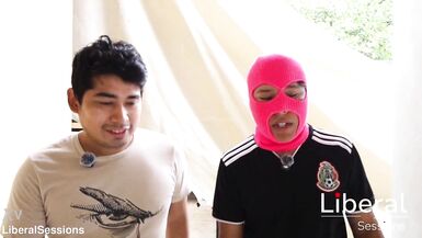 Stepmom Cherry Boobs & Fer Hedge give their stepson's friend a blowjob of his own volition - 4 image