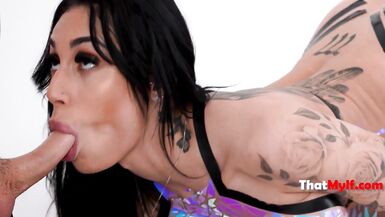 Watch Ariana Starr's huge tits get drilled hard and deep by Derek Kage's hard cock