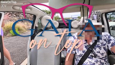 MILF et UBER : fétichisme anal en public avec gorge profonde and squirt - 1 image