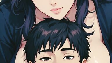 Madrastra tetona se pone sucia con la verga grande de su hijastro - creampie sin censura anime - 9 image
