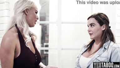 Natasha Nice's Big Tits BFF & BF team up to have a rough threesome with hung stud Seth Gamble - 5 image
