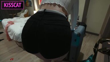 Mr Cat 69 shares a hotel room with step son & lets him pound his tight ass at night - 1 image
