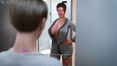 Stepmom cheats on her husband with her busty stepson and gets a rough ride - 10 image