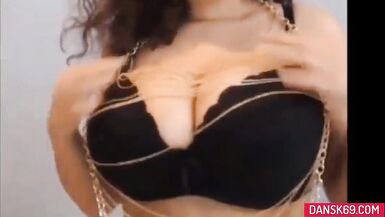 Alicelevine, the busty Dane, flaunts her natural tits in a hot lingerie shoot - 4 image