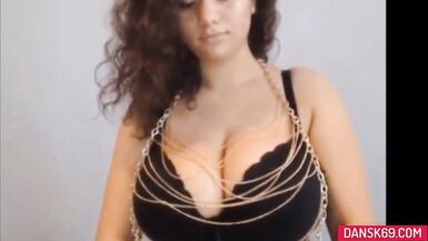 Alicelevine, the busty Dane, flaunts her natural tits in a hot lingerie shoot - 5 image