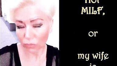Watch AimeeParadise, the chubby stepmom, masturbate to orgasmic art with her big natural tits and shaved pussy - 1 image