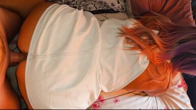 Annafire and Denni Sov get their big tits and chubby asses drilled on aPlatform