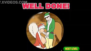 ManorCookie gets naughty as Santa's Elf in this ecchi time-trave models game