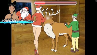ManorCookie si scatena da elfo di Babbo Natale in questo gioco ecchi time-travel