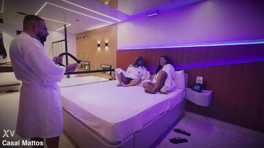 Dani Fitness & Nicoly Mattos get naughty with each other in hot behind-the-scenes action!