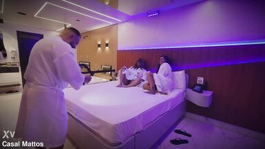 Dani Fitness & Nicoly Mattos get naughty with each other in hot behind-the-scenes action!