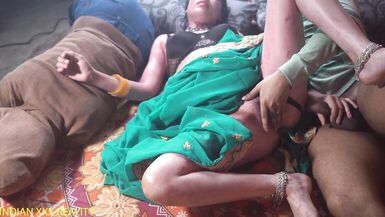 Desi Xxx Angel gets dirty talking with Indian step son while fucking his tight pussy in Hindi