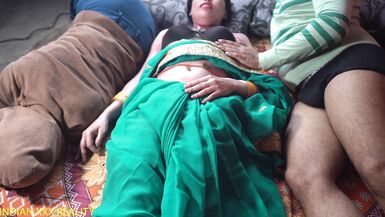 Desi Xxx Angel gets dirty talking with Indian step son while fucking his tight pussy in Hindi - 2 image