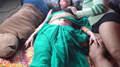 Desi Xxx Angel gets dirty talking with Indian step son while fucking his tight pussy in Hindi - 3 image
