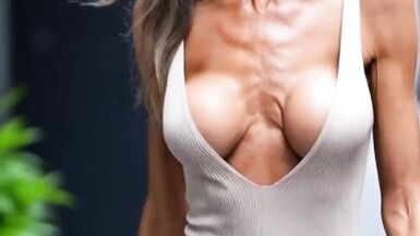 Compilation of busty MILFs with Massive Natural Tits Bouncing in Public