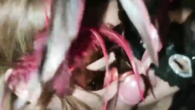 Watch La Potra Aleja & her homemade Latina MILF friend, Zamira Culona, go wild with oral sex and hardcore action!