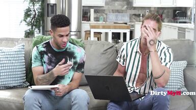 Watch Misty Meaner & Mike Ox take turns on a curvy MILF in a hot threesome with a hot BBW - 2 image