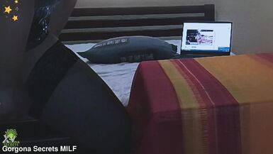 KettMun＆Mitridatmunの義母が全穴責め＆精子ごっくん