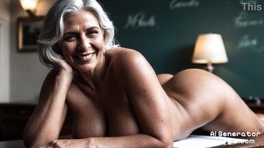 Naughty stepmom teacher teaches stepson with classroom sex lessons