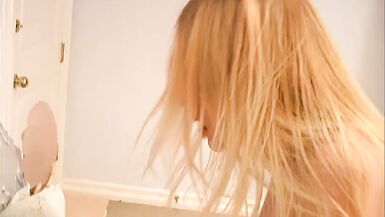 Watch Bianca Pureheart, the hot blonde MILF, deepthroat and handjob Nick Manning's hard cock