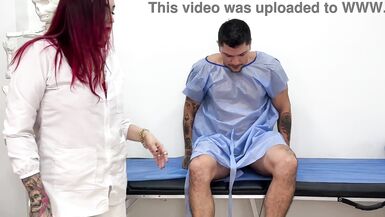 Hotwife doctor fucks patient with erection issues and gets her pink pussy pounded - 9 image