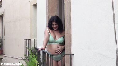 Montse Swinger, the dirty MILF neighbor, gets down and dirty with her big booty neighbor - 6 image