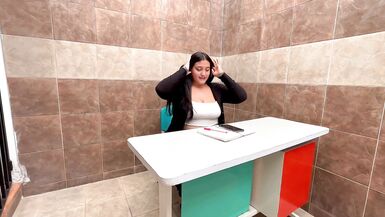 Watch boss with huge tits and ass fuck her employee in the office - 4 image