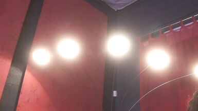 Jenner & Sophia Gently's tight assholes get stuffed in fishnet stockings