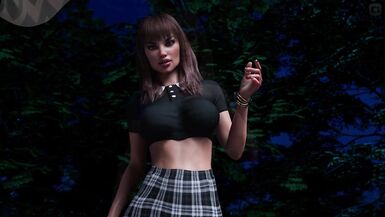 MILFs of Sunville 2, Part 50: Public park fuck, cum on mouth, and bust a nut