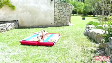 Alicia Dark in lingerie wants hard sex and wild outdoor fun