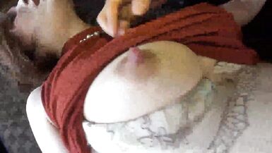 Watch this kinky MILF get her fill of milk