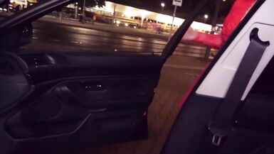 German Milf Lidla takes a risky public doggystyle pounding from Andy Star