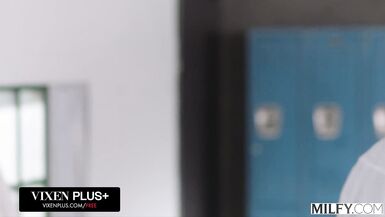 Anissa Kate & Zane Walker get down and dirty at the spa with deepthroating, pussy licking & spooning