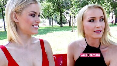 Ash Hollywood, Sabby, George Uhl, Lauro Giotto Hu, Sylvia Laurent, Nick Lang & Sophie Lynx get wild in lingerie