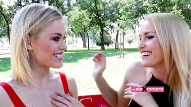 Ash Hollywood, Sabby, George Uhl, Lauro Giotto Hu, Sylvia Laurent, Nick Lang & Sophie Lynx get wild in lingerie