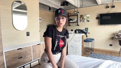 Mila Garcia's First Amateur Casting with a Colombian Busty Butt MILF