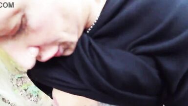 Fit XXX Sandy gets a rough outdoor fuck in German housewife POV