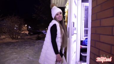 Kinuski, a stunning Scandinavian MILF, craves anal sex with her man