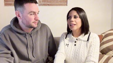 Watch Andres Acosta's gorgeous Latina MILF wife, Kesha Ortega, spread her perfect ass for a hard pounding in her sexy - 1 image