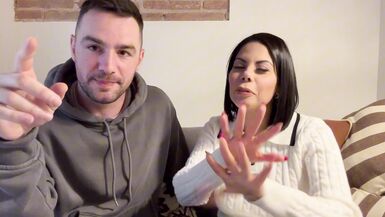 Watch Andres Acosta's gorgeous Latina MILF wife, Kesha Ortega, spread her perfect ass for a hard pounding in her sexy - 2 image