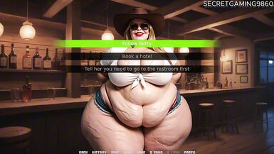 Massive GILF Finder 03: A hot BBW gets a BJ and a creampie in this japanese hentai game!