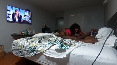 BBW intensa, schiaffi e pompini in azione da dietro - Parte 3