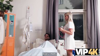 Naughty MILF Dexter & Miss Sally get wild when they see their daughter's boyfriend - 5 image