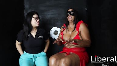 Watch these big-breasted Latina babes get their natural tits and tight holes drilled by strangers in a glory hole - 10 image