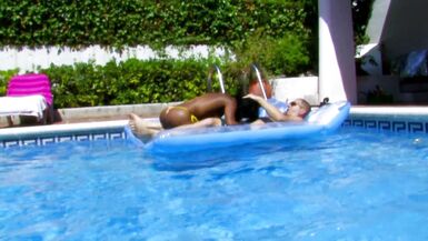 Samanta Marcela and Talon Valenti get down and dirty in bed with each other